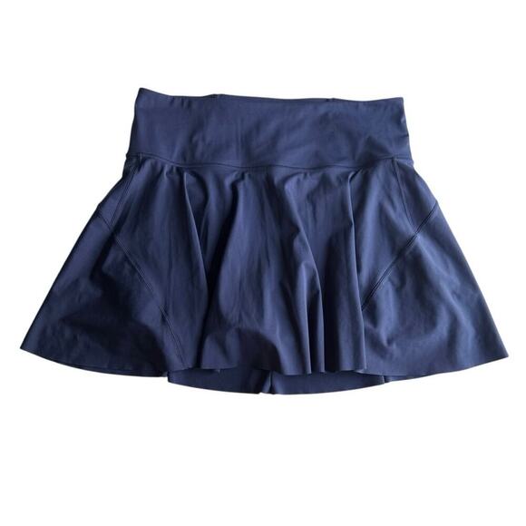 Athleta Womens Ace Tennis Skort 15.5" Size 1X Blue Golf Tennis Pockets #657683 - Picture 3 of 9